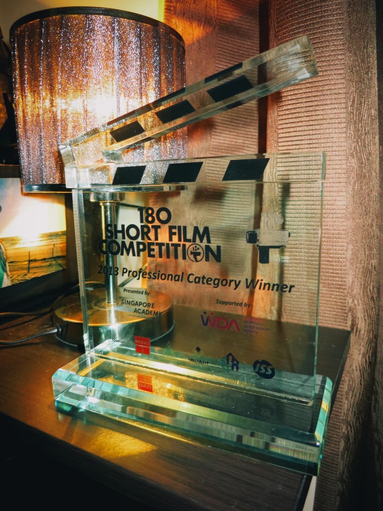 First official trophy. All credits to the hardworking crews and grateful to our supporters. Big thank you to our main sponsors Young NTUC and equipments byCamwerkz Pte Ltd
